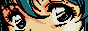 anime girl blinking